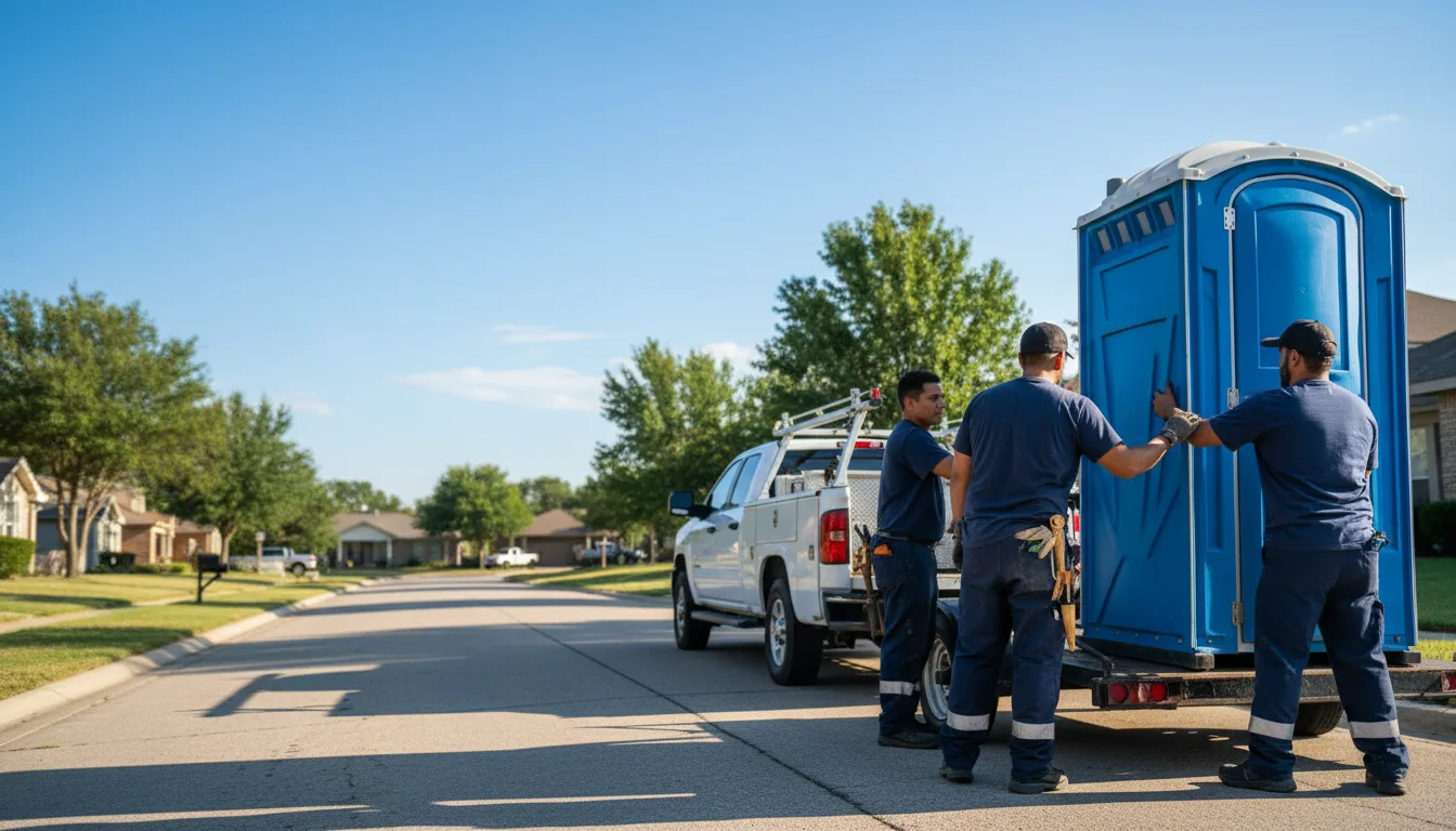 Portable Toilet Rental in Houston, OH near me
